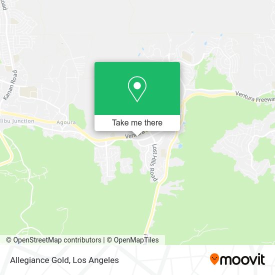 Mapa de Allegiance Gold