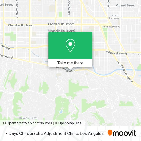 Mapa de 7 Days Chiropractic Adjustment Clinic
