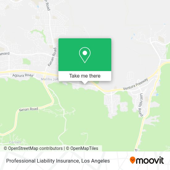 Professional Liability Insurance map