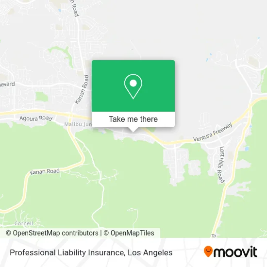Professional Liability Insurance map