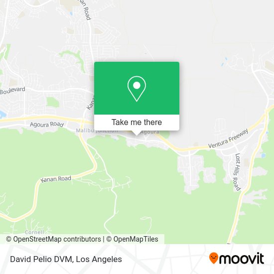 Mapa de David Pelio DVM