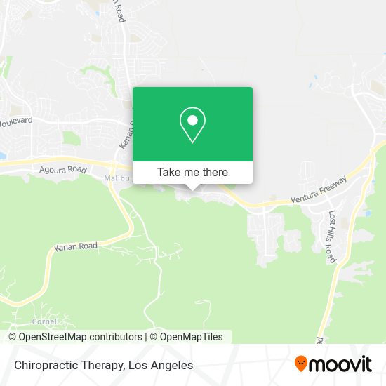 Chiropractic Therapy map