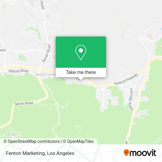 Fenton Marketing map