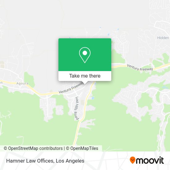 Hamner Law Offices map