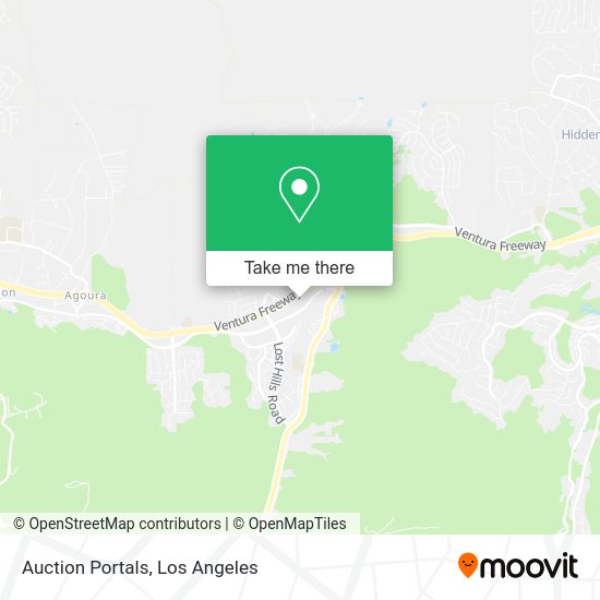 Mapa de Auction Portals