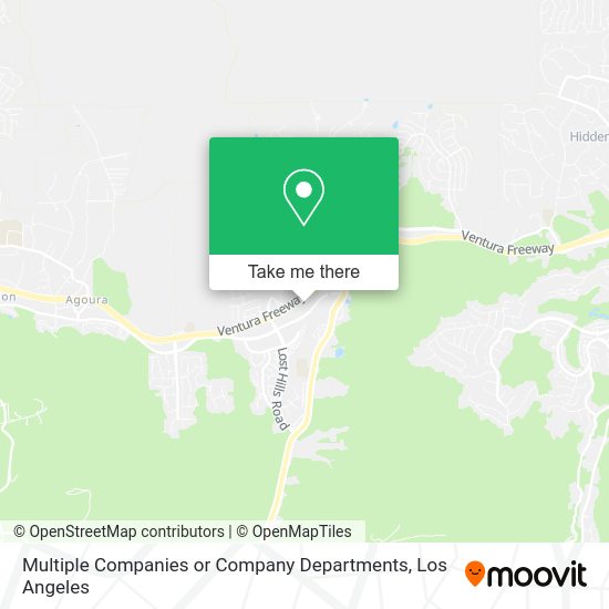 Multiple Companies or Company Departments map