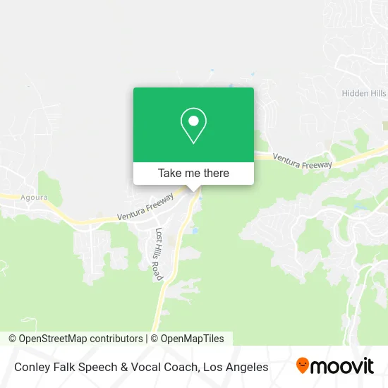 Mapa de Conley Falk Speech & Vocal Coach