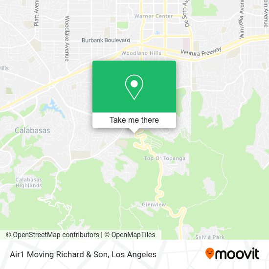 Air1 Moving Richard & Son map