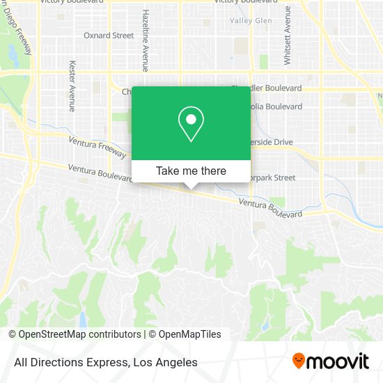 All Directions Express map