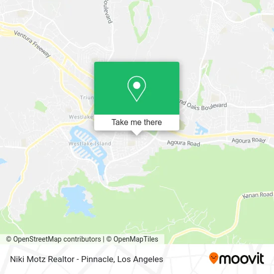 Niki Motz Realtor - Pinnacle map