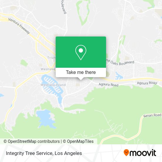 Integrity Tree Service map