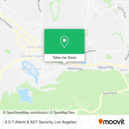 A D T Alarm & ADT Security map