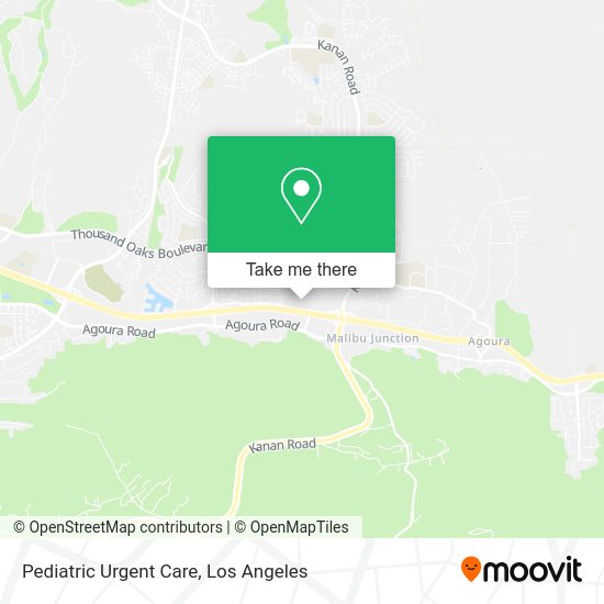 Pediatric Urgent Care map
