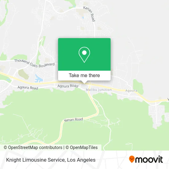 Mapa de Knight Limousine Service