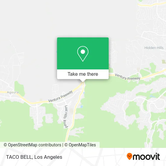 Mapa de TACO BELL
