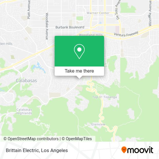 Brittain Electric map