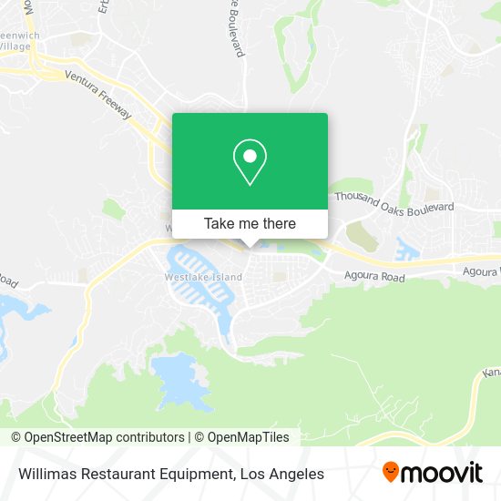 Willimas Restaurant Equipment map