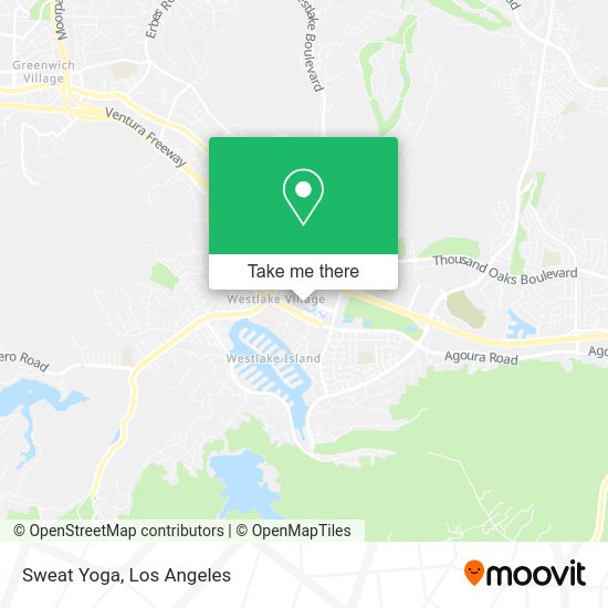 Mapa de Sweat Yoga