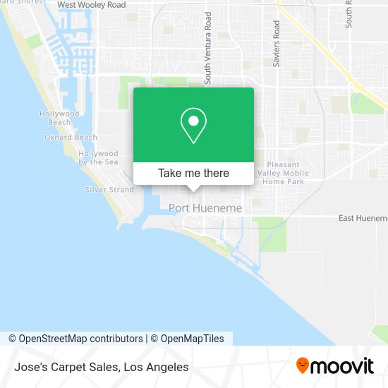 Jose's Carpet Sales map