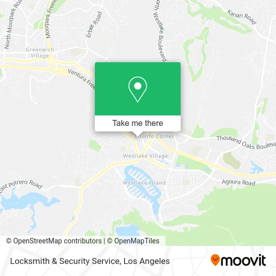 Mapa de Locksmith & Security Service