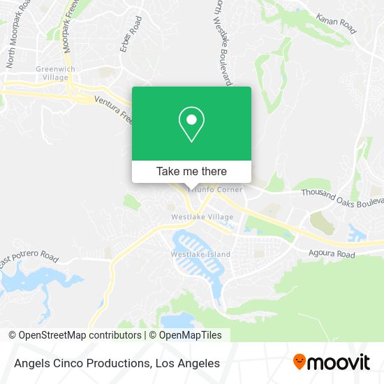 Mapa de Angels Cinco Productions