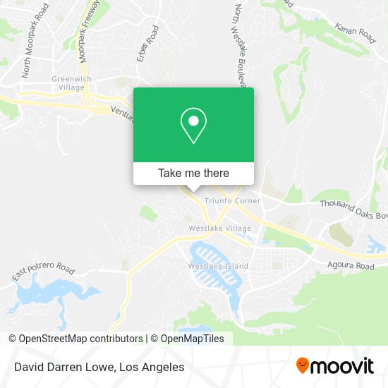 David Darren Lowe map