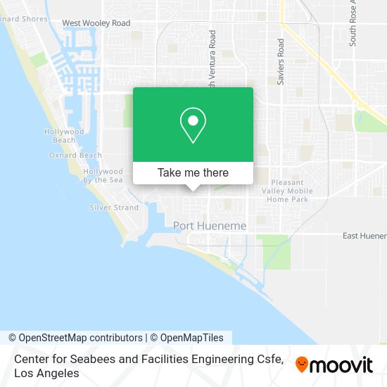 Center for Seabees and Facilities Engineering Csfe map