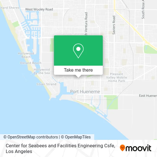 Center for Seabees and Facilities Engineering Csfe map