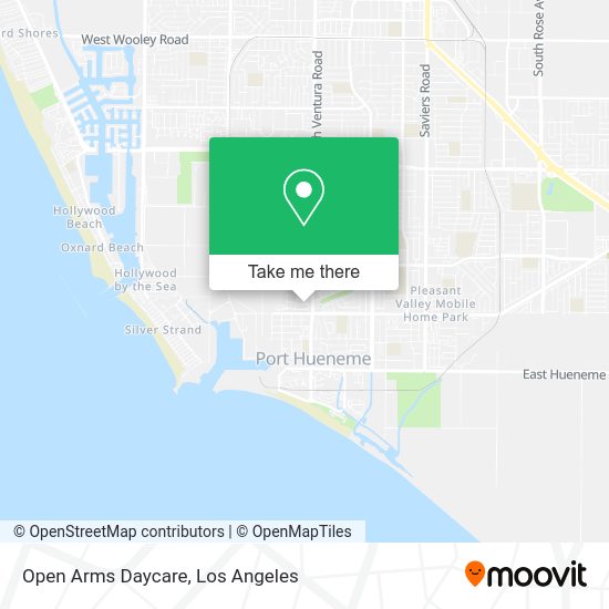 Open Arms Daycare map