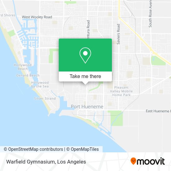 Warfield Gymnasium map
