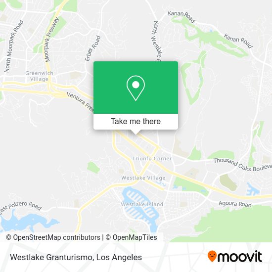 Westlake Granturismo map