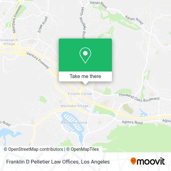 Franklin D Pelletier Law Offices map