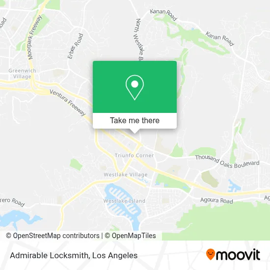 Admirable Locksmith map