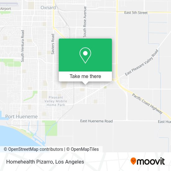 Mapa de Homehealth Pizarro