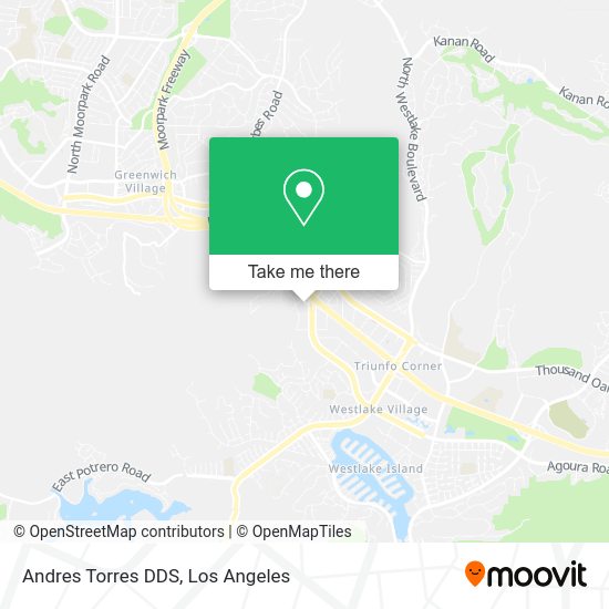 Andres Torres DDS map