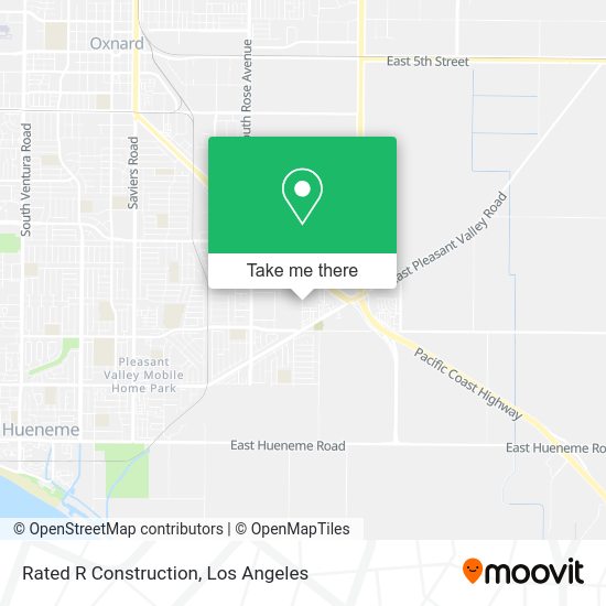 Rated R Construction map