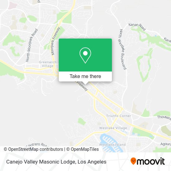 Mapa de Canejo Valley Masonic Lodge