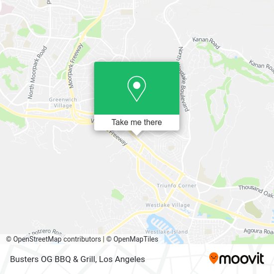 Busters OG BBQ & Grill map