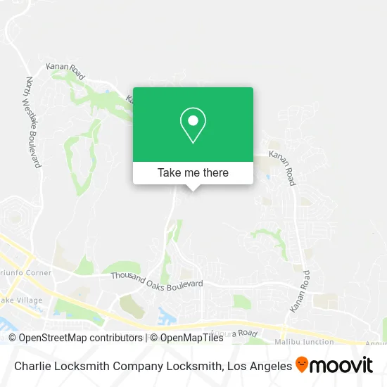 Charlie Locksmith Company Locksmith map