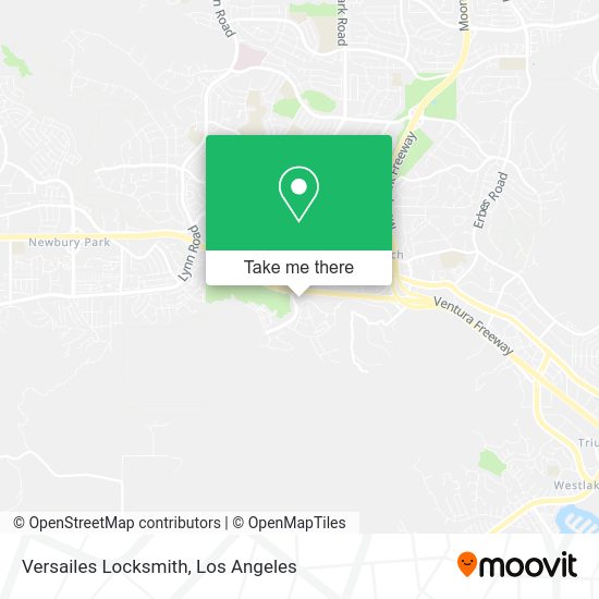 Versailes Locksmith map