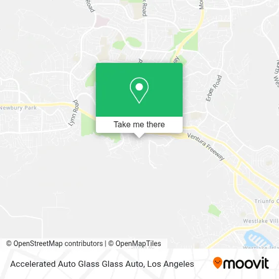 Accelerated Auto Glass Glass Auto map