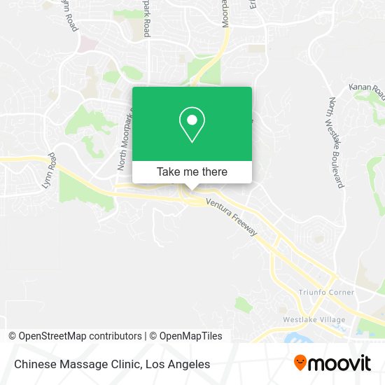 Chinese Massage Clinic map