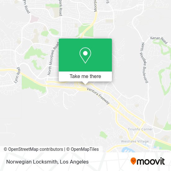 Norwegian Locksmith map