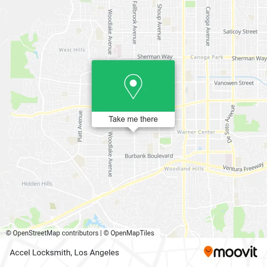 Accel Locksmith map