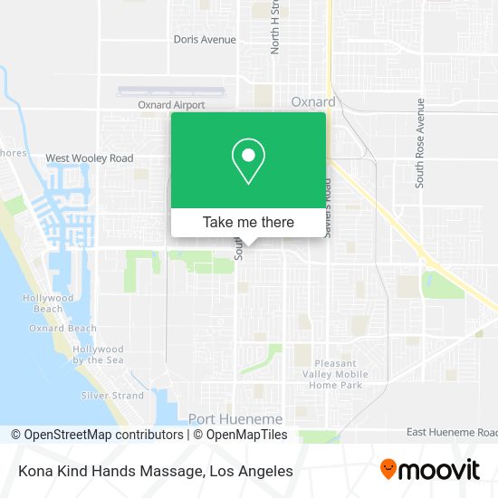 Kona Kind Hands Massage map