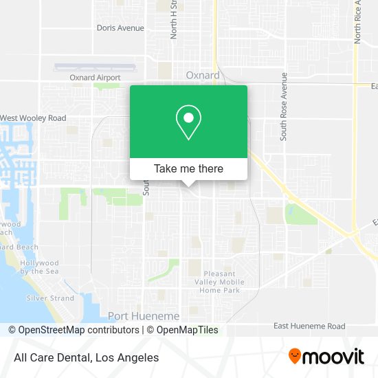 Mapa de All Care Dental