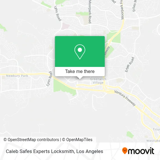 Caleb Safes Experts Locksmith map