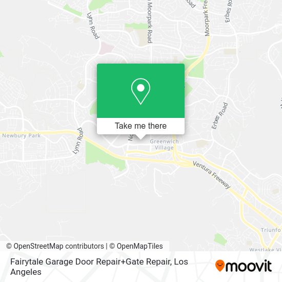 Fairytale Garage Door Repair+Gate Repair map