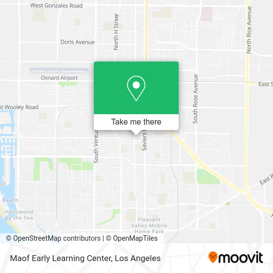 Mapa de Maof Early Learning Center