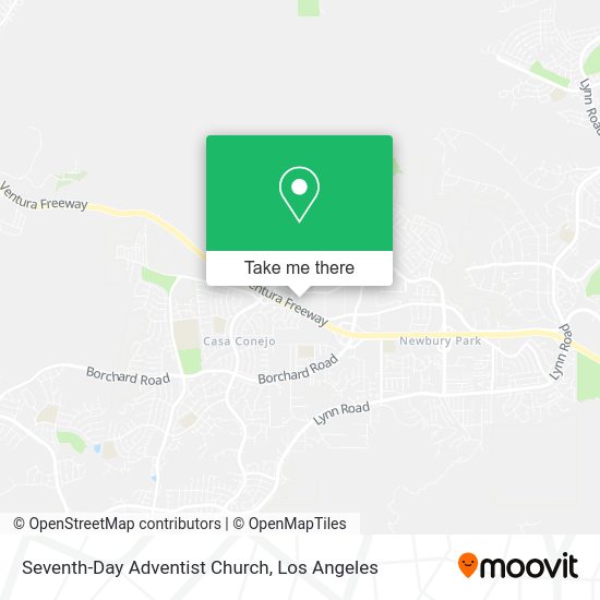 Seventh-Day Adventist Church map